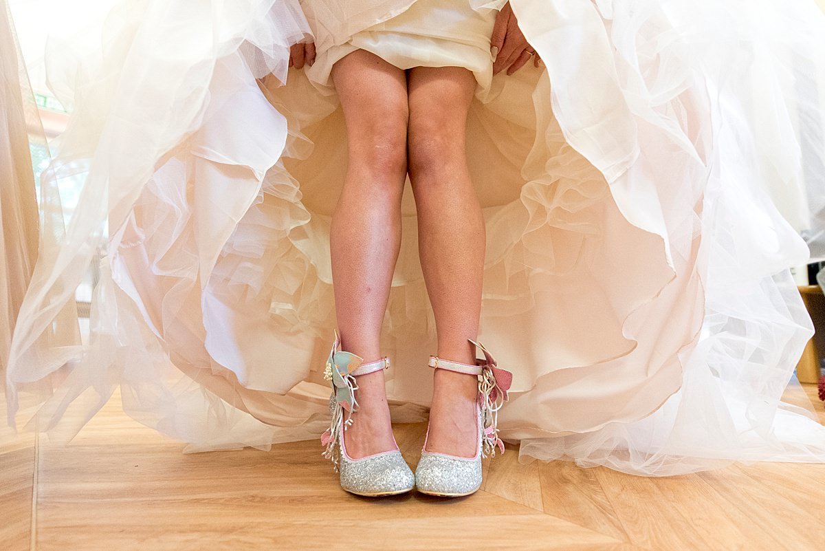 Derby Wedding Photographer Brides wedding shoes