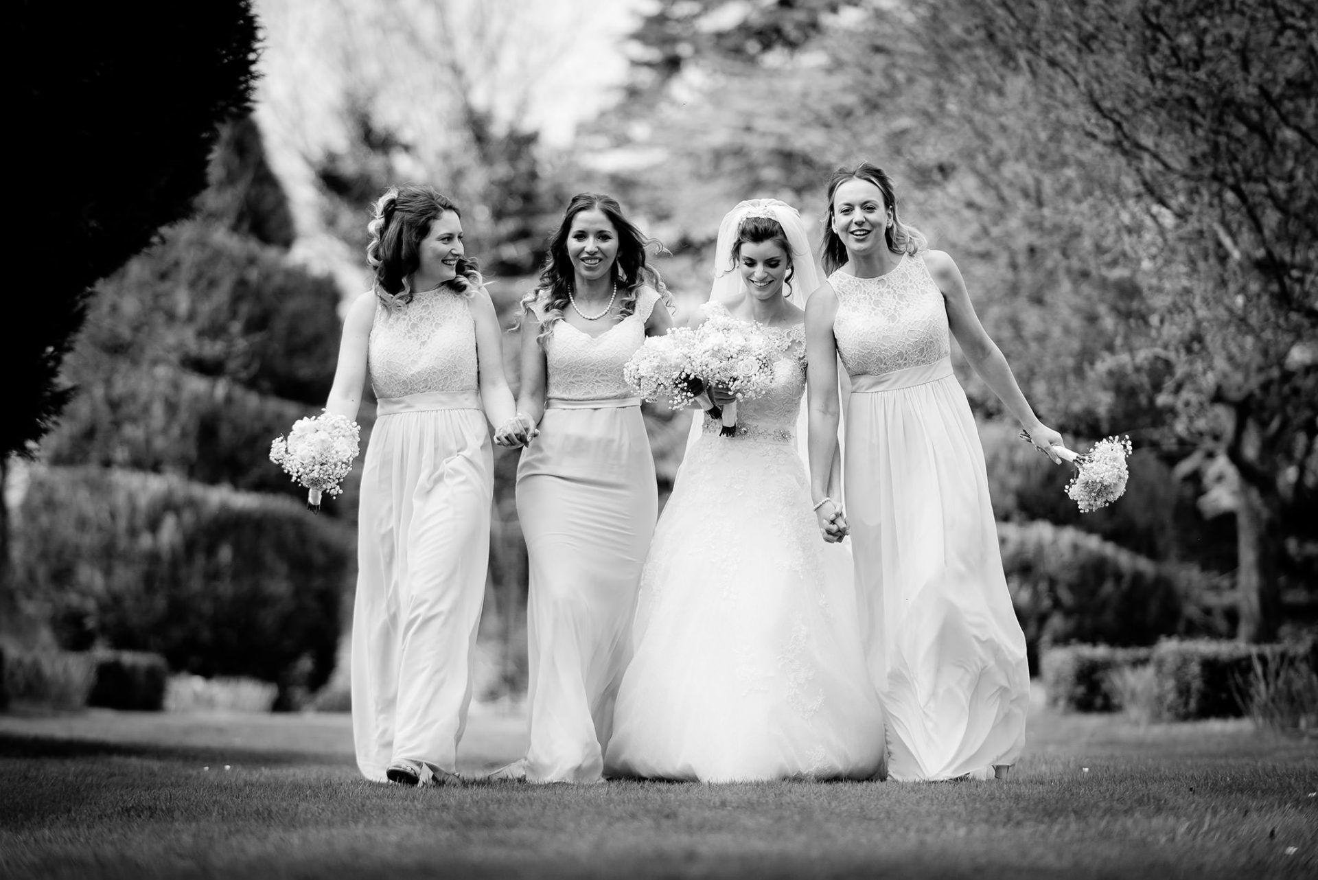 Bridesmaids at Norwood Park