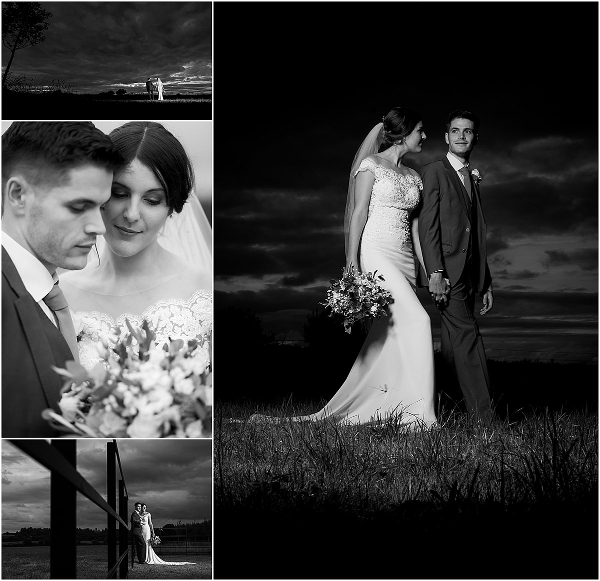Best Nottingham Wedding Photographer mono images