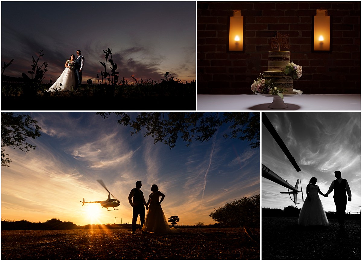Best Nottingham Wedding Photographer Helicopter