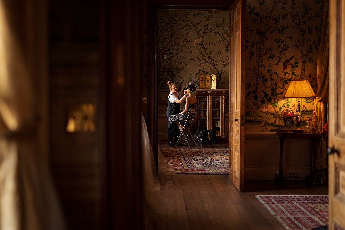 Documentary wedding photography at belvoir Castle