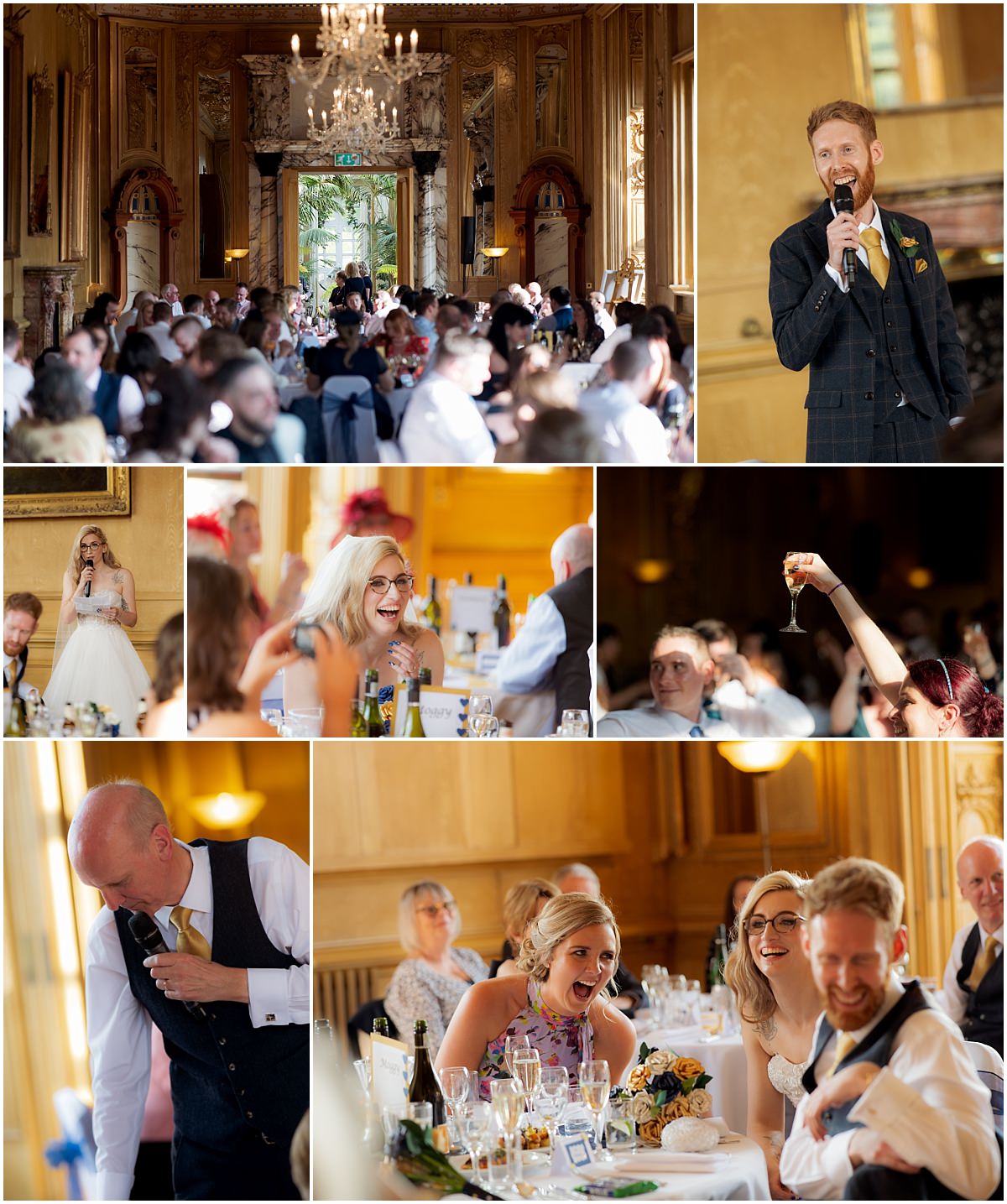 Harlaxton Manor Wedding speeches