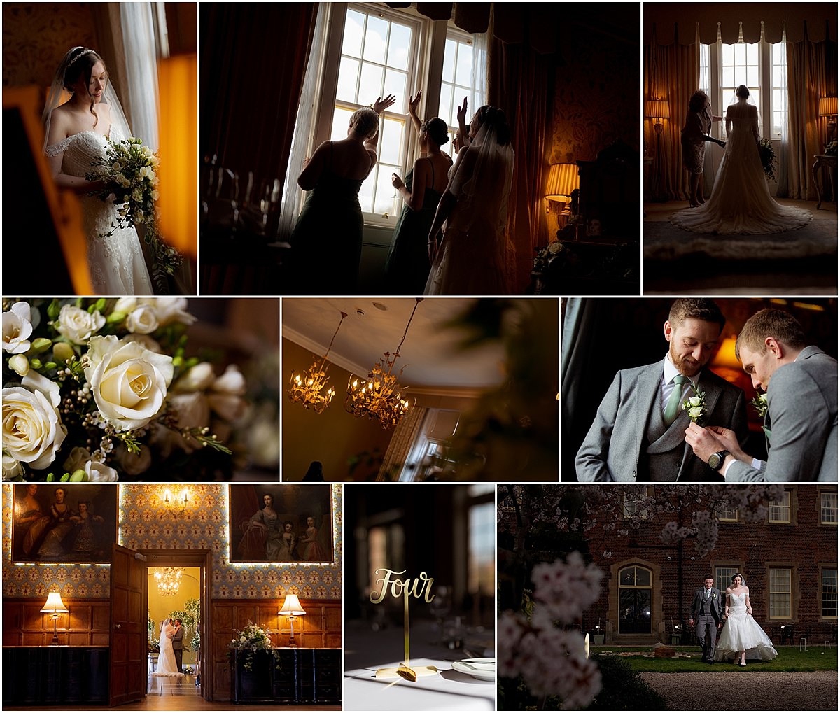 Best Nottingham Wedding Photographer at Hodsock priory