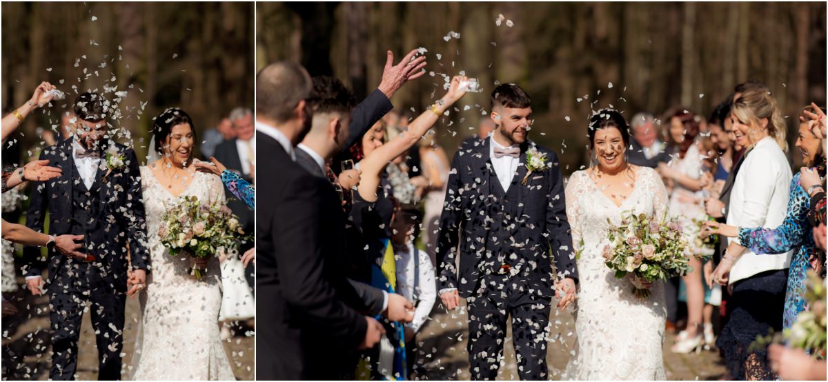 The Pumping House Wedding confetti 